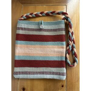 Handmade Woven Boho Hippie Bag Crossbody Shoulder‎ Purse Earthtone Colors